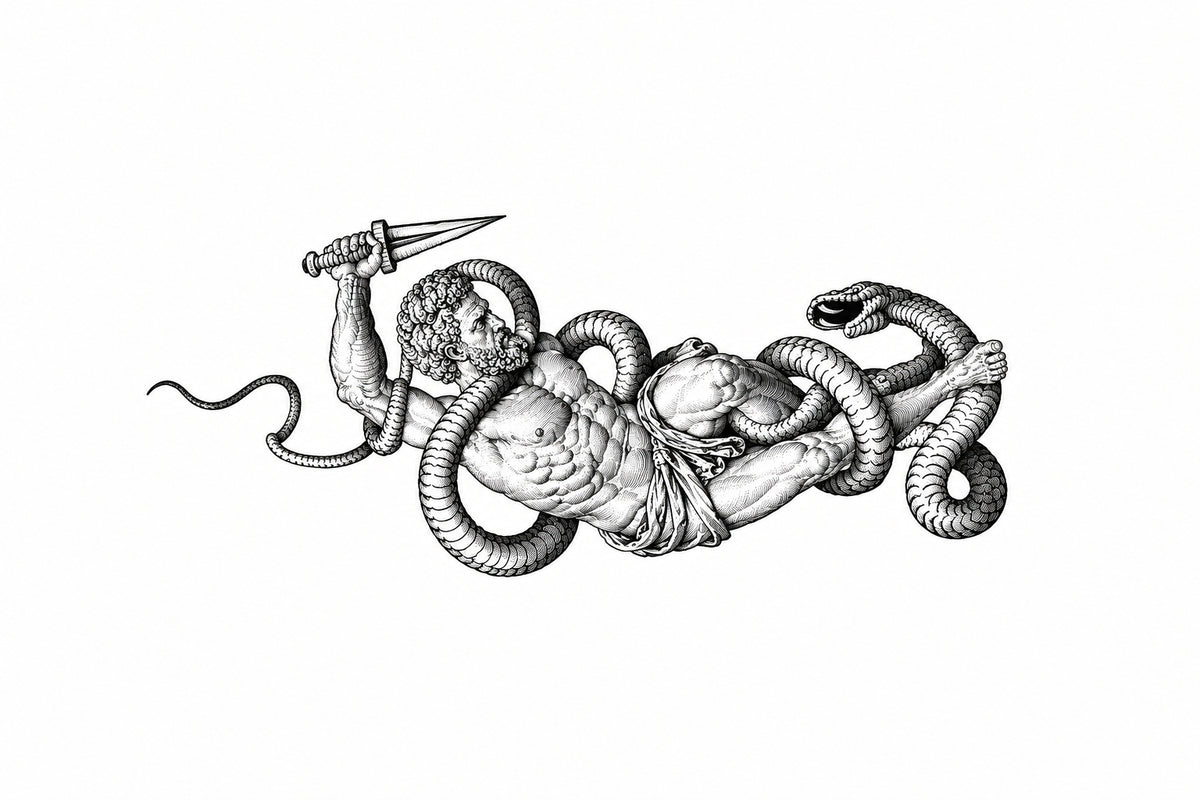 Hércules con Serpiente