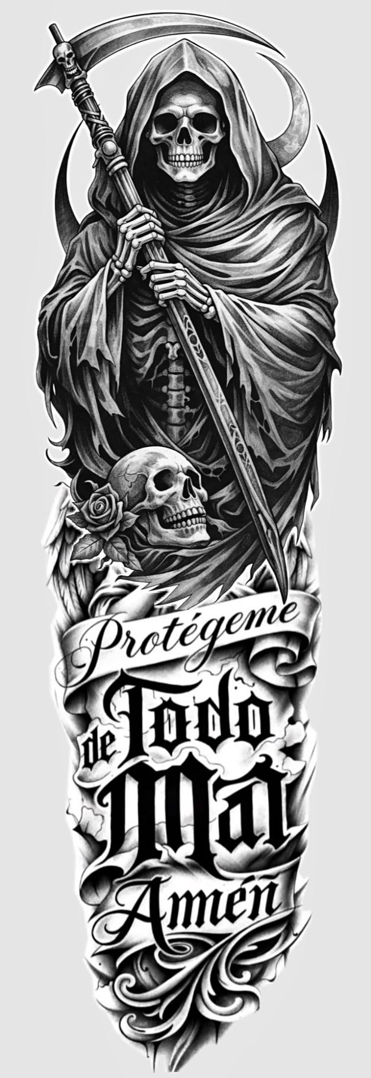 Discurso Santa Muerte - Extenso Antebrazo