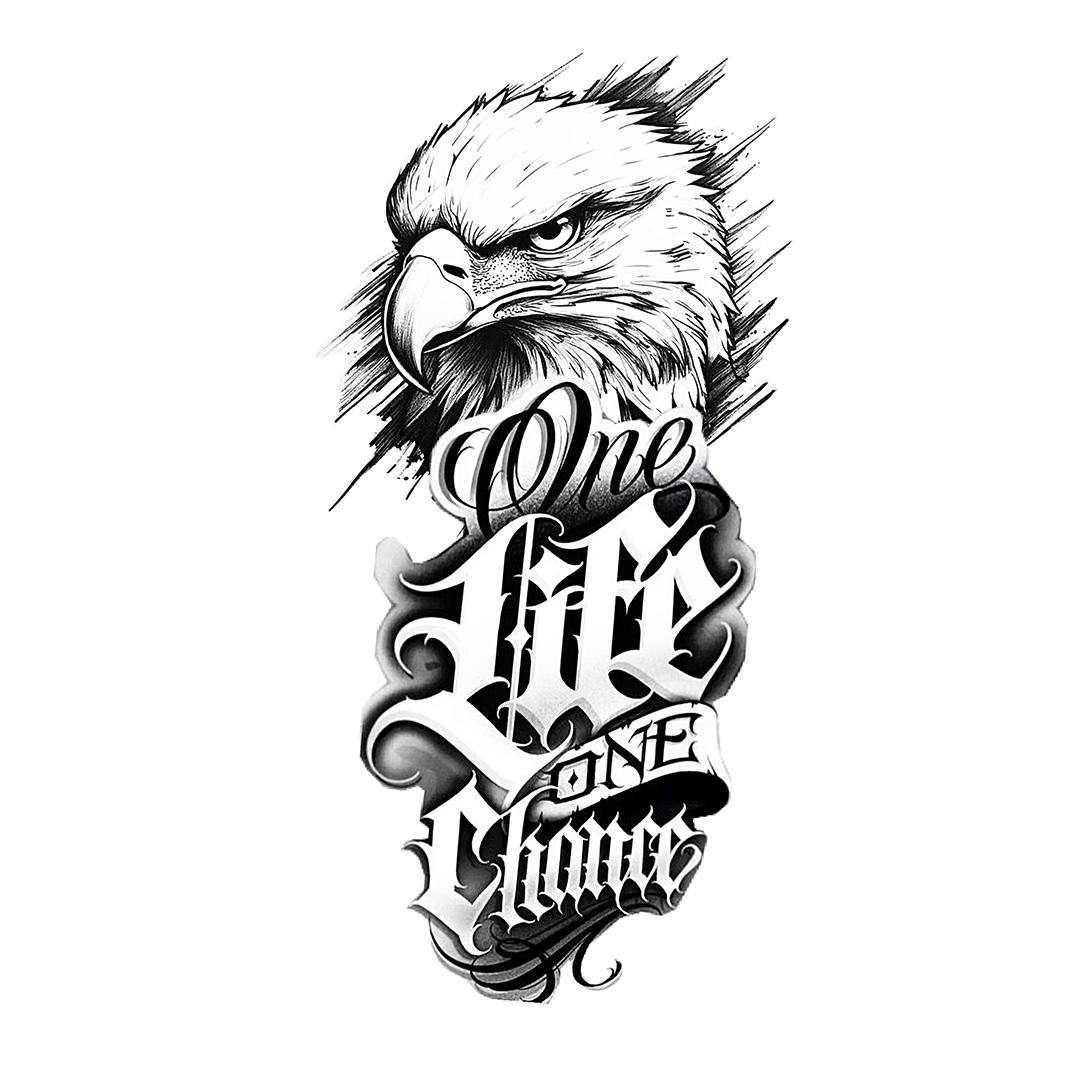 One life, one chance.